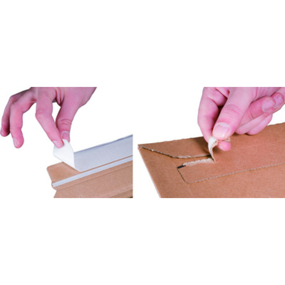 SMARTBOXPRO Pochettes d'expdition, en carton ondul marron,