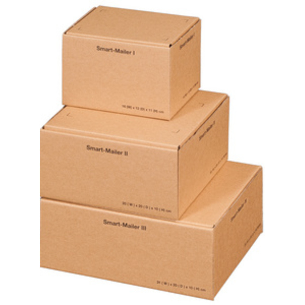 SMARTBOXPRO Carton d'expdition 'Smart Mailer', grand, brun