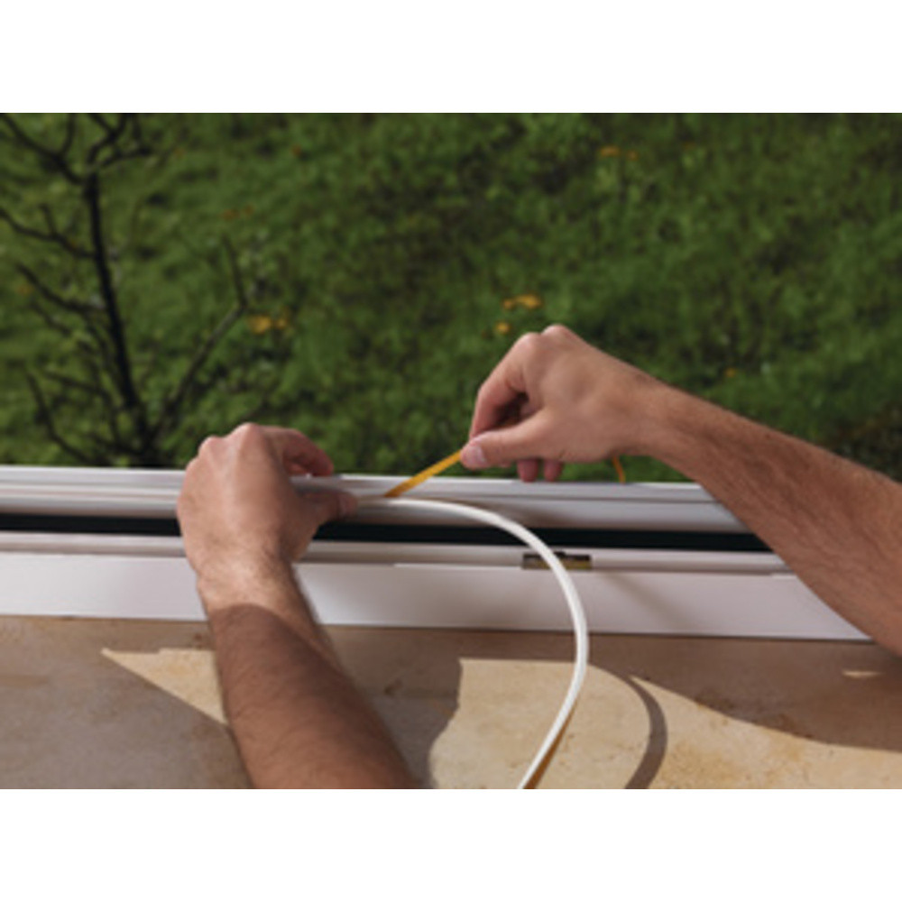 INSULATION Ruban de calfeutrage L, 9 mm x 6 m, blanc