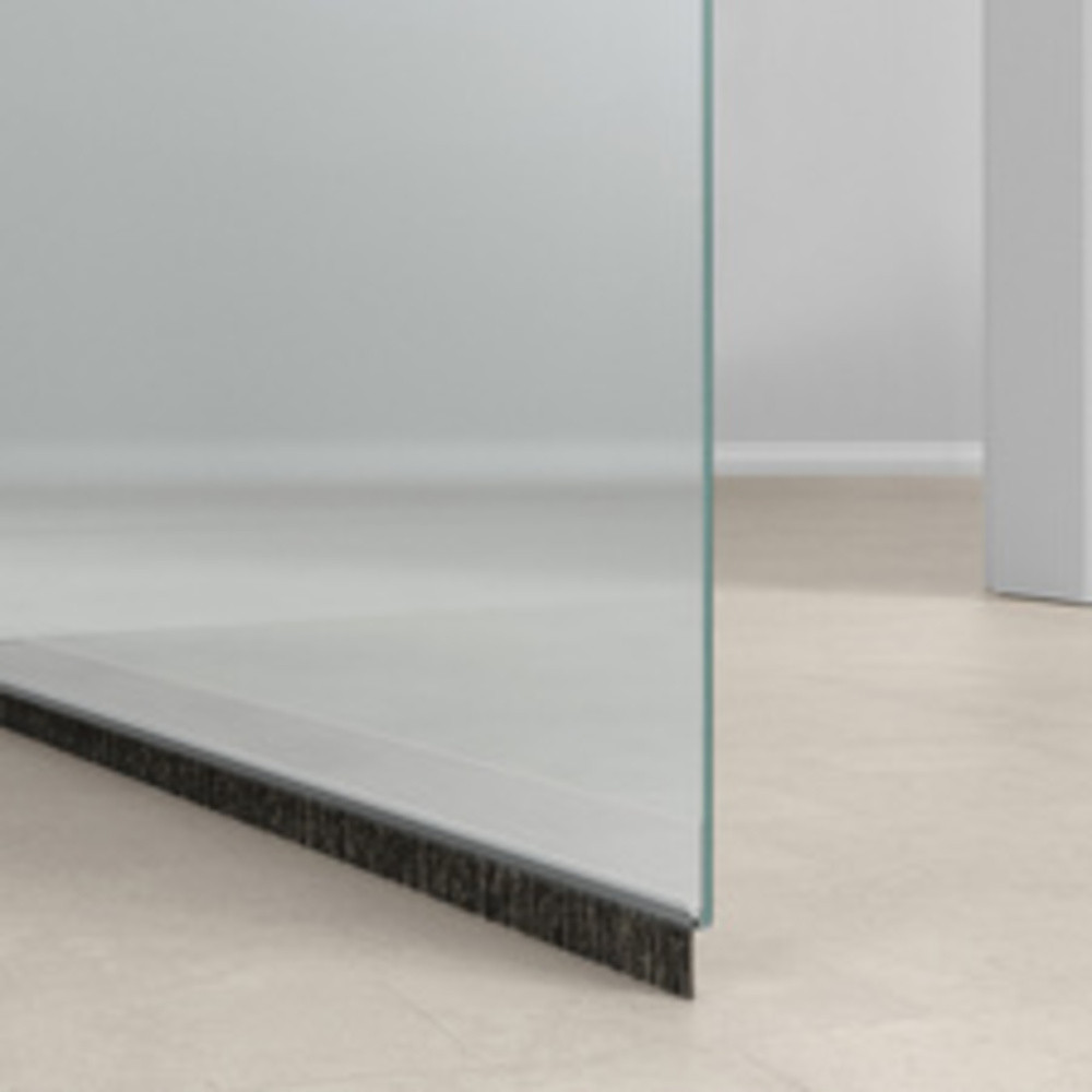 INSULATION Bas de porte, 37 mm x 1 m, transparent
