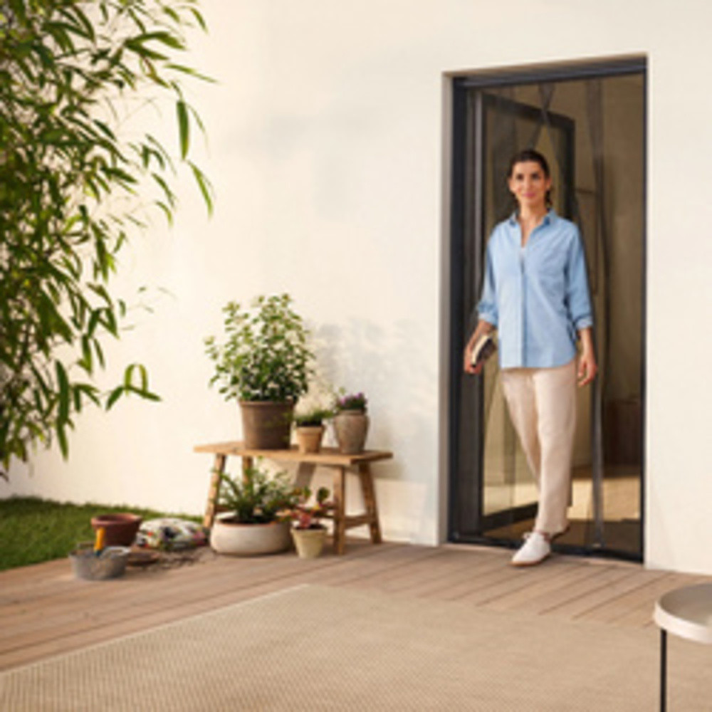 Lamelles pour porte INSECT STOP, blanc