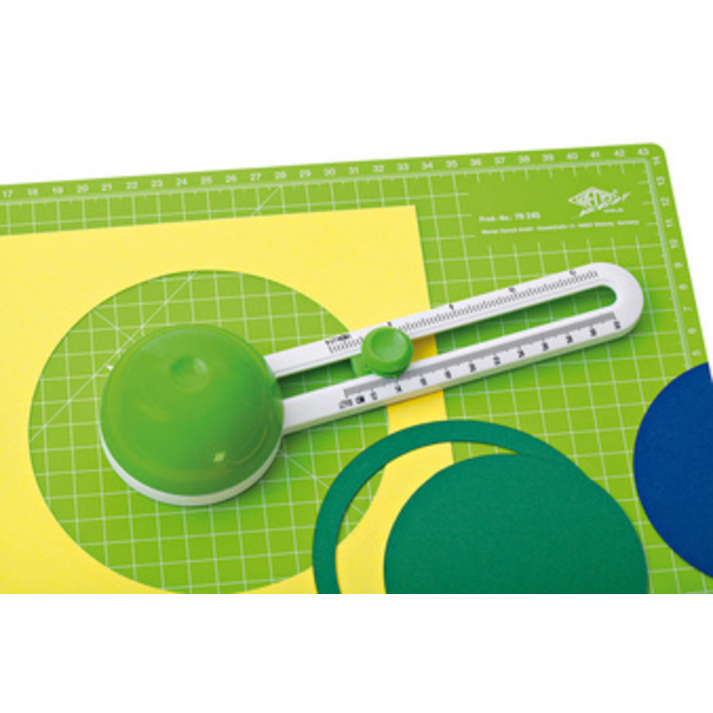WEDO Coupe-cercle Comfortline, inclus 3 lames de rechange