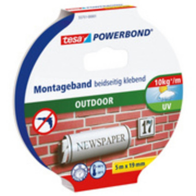 Adhésif de montage Powerbond OUTDOOR, 19 mm x 5 m