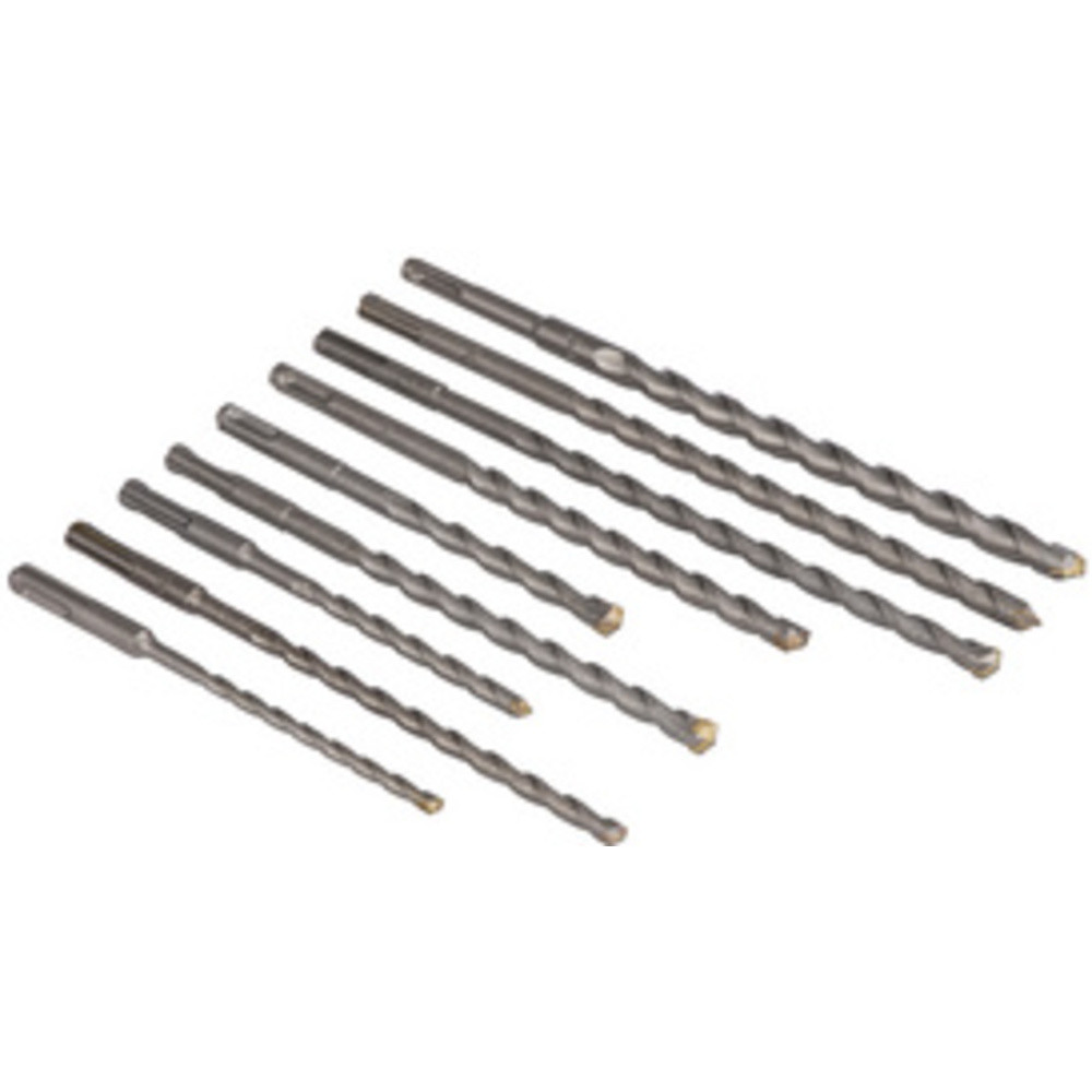 BRÜDER MANNESMANN Kit de forets & burins SDS PLUS, 13 pièces