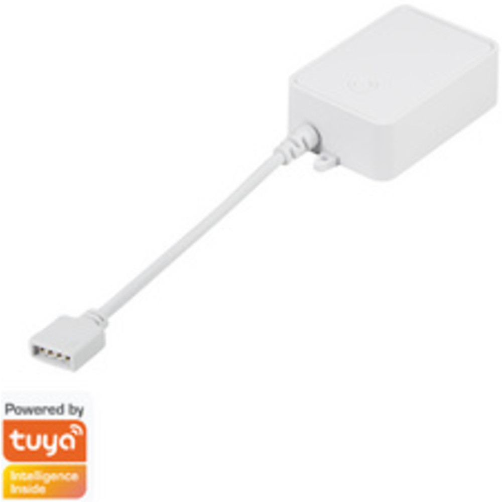 Contrôleur RGB WiFi Smart, compatible Tuya, blanc