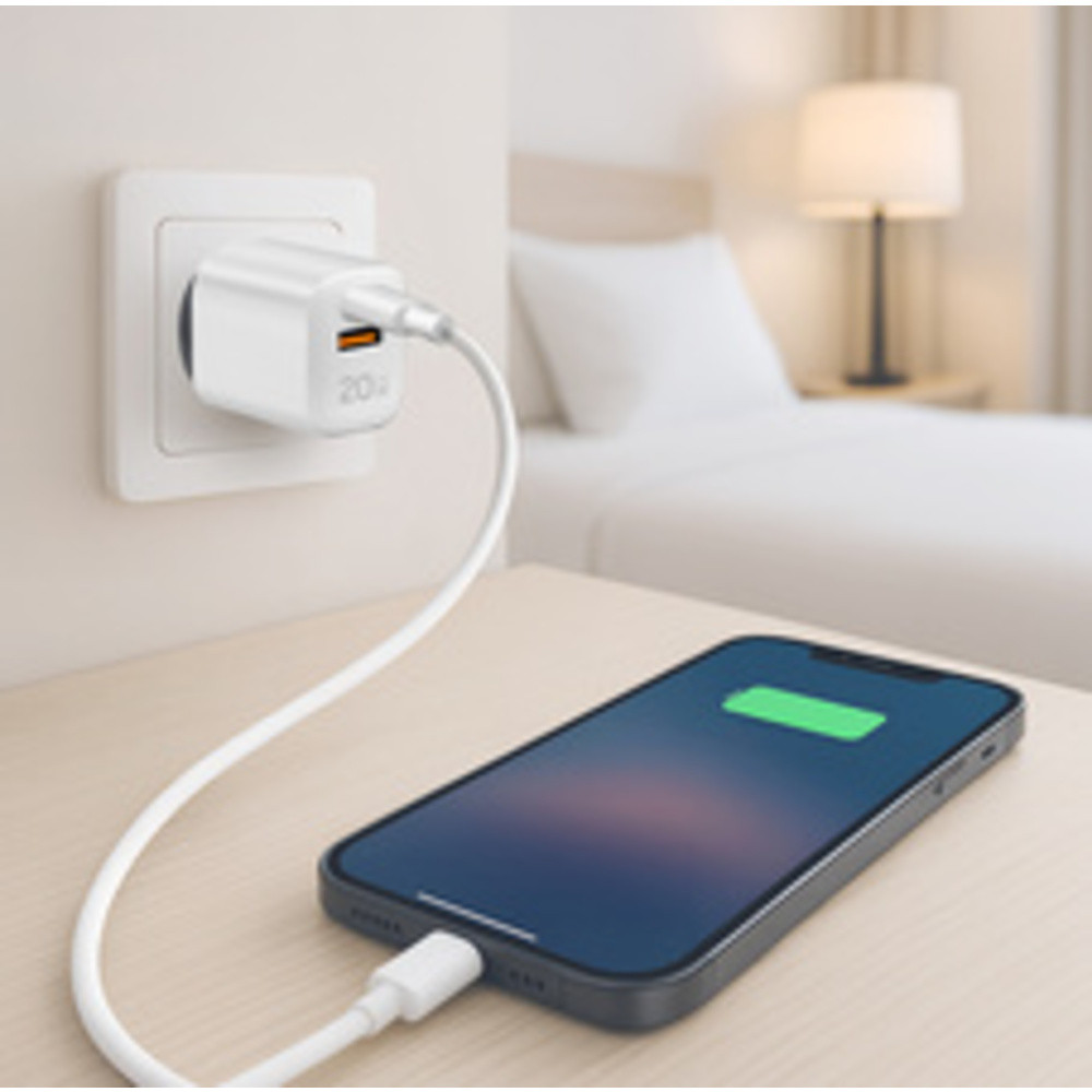 Set de 2 chargeurs USB, allume-cigare & secteur