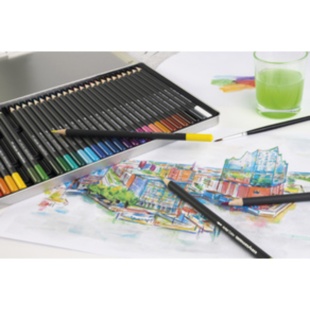 Crayon aquarellable Artist Color étui de 12
