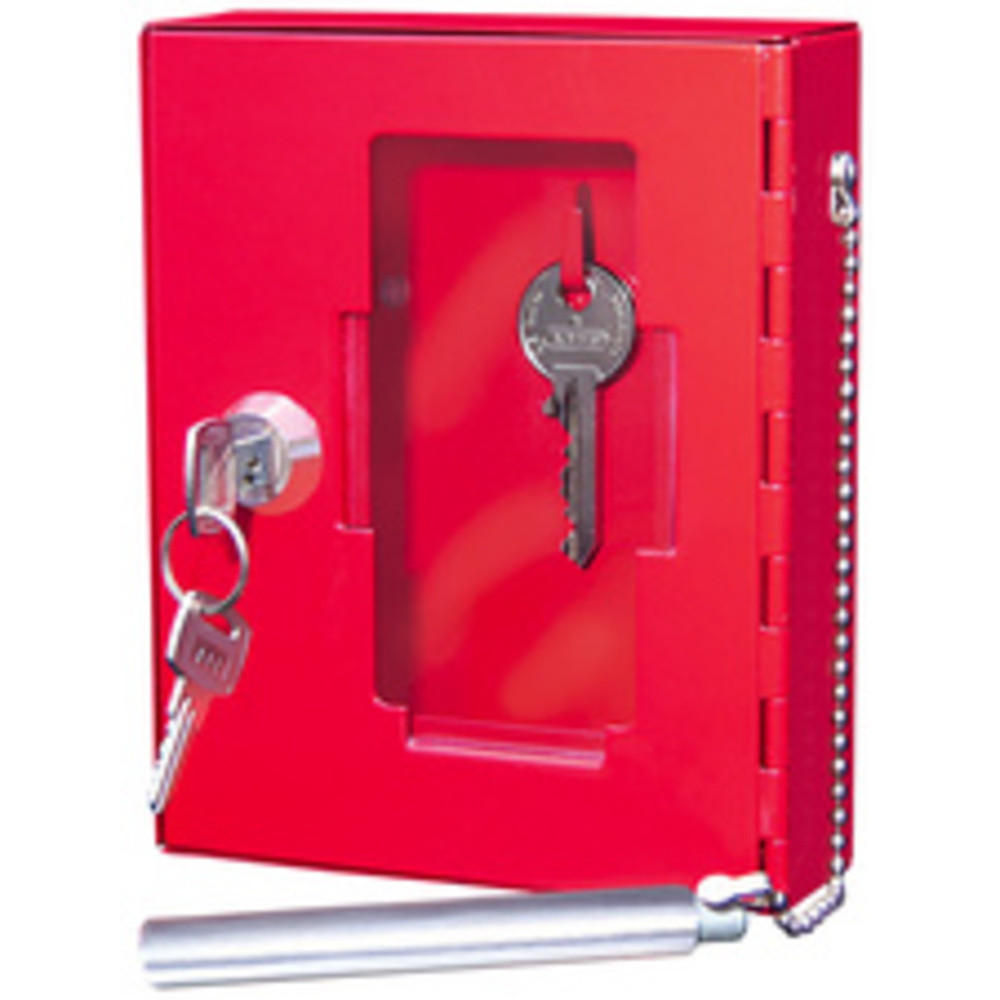 WEDO Bote pour cl de secours, rouge