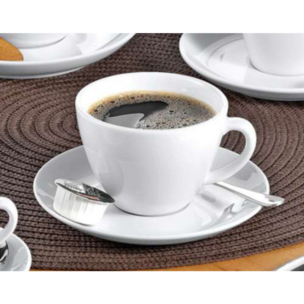 ESMEYER Tasse  caf 'Bistro', set de 6, blanc