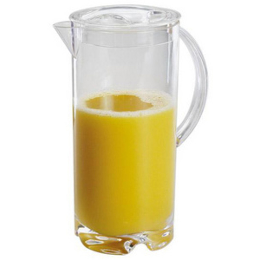 APS Pichet  jus de fruit avec couvercle, 2,0 l, transparent