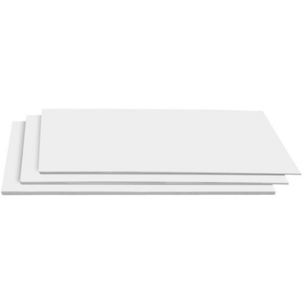Carton plume en mousse, (L)210 x (P)297 mm, blanc