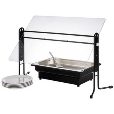 Pare-haleine BUFFET GUARD, noir/transparent