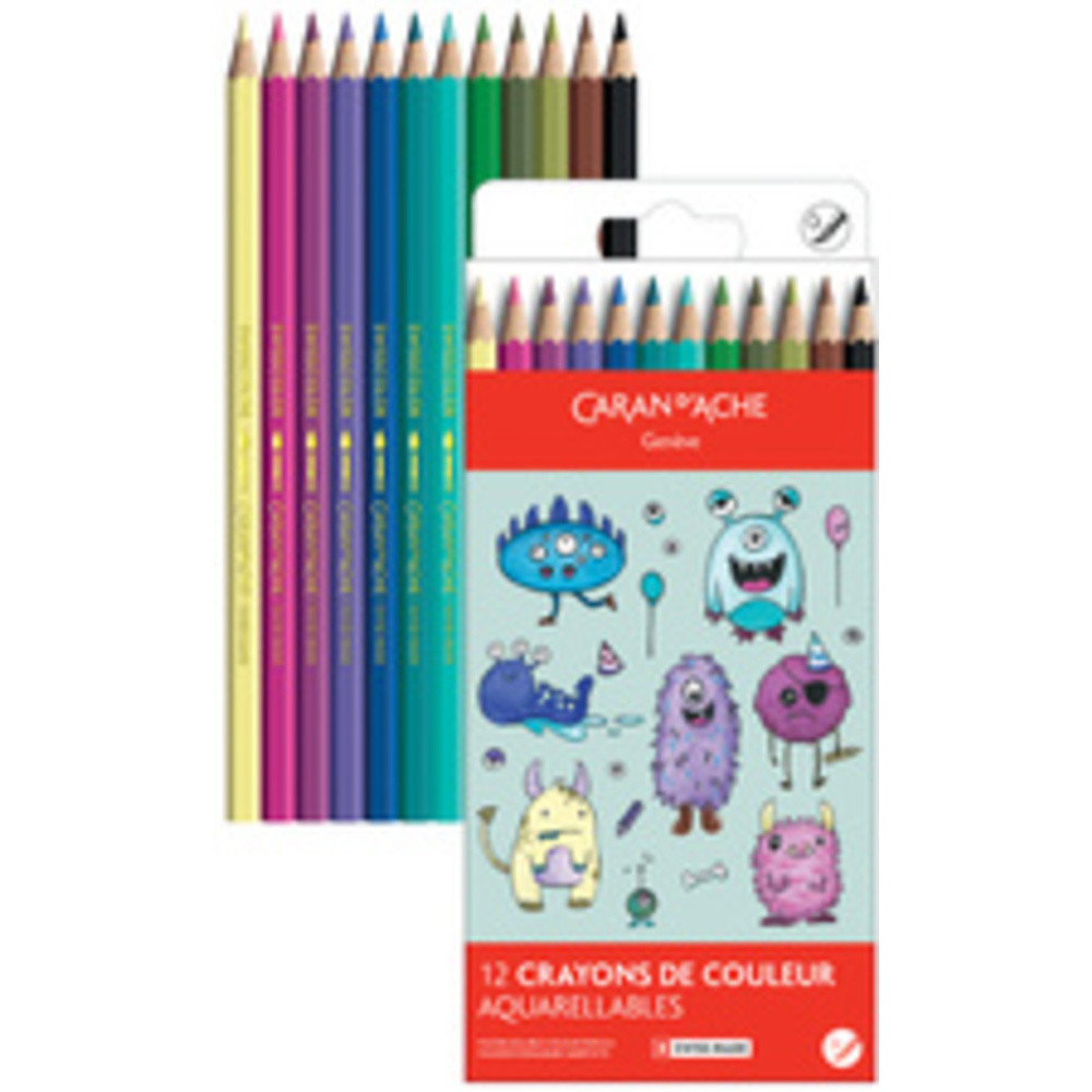 Crayons de couleur SWISSCOLOR KAWAII Animals