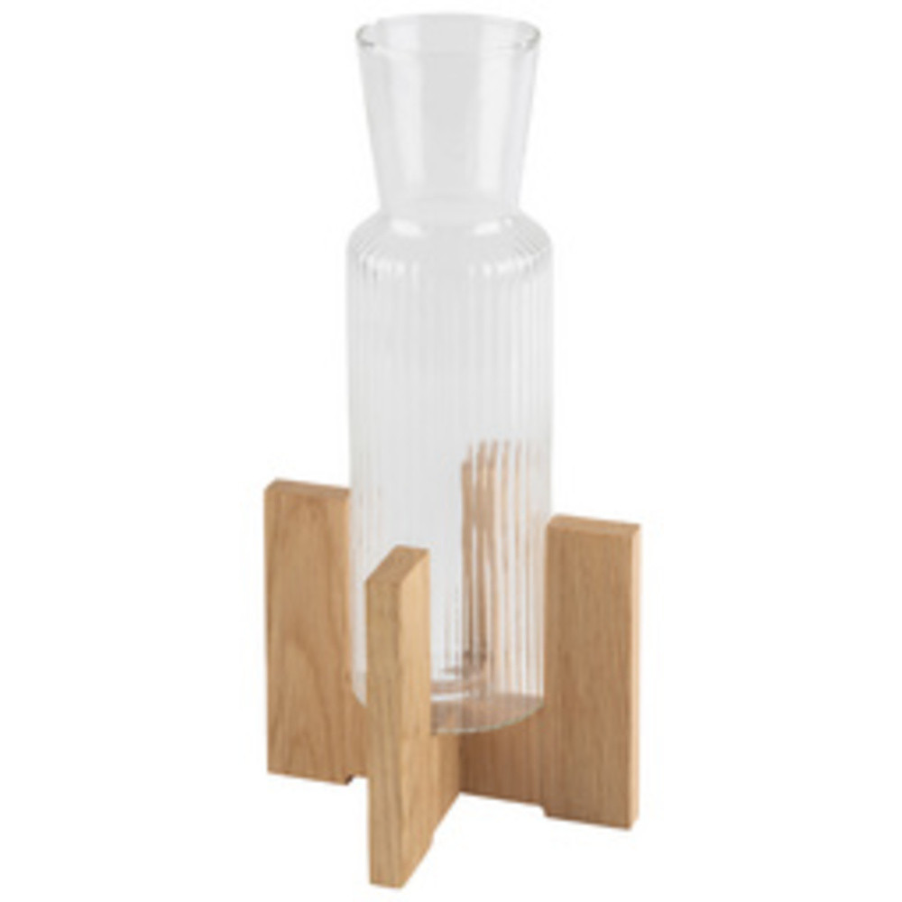 APS Pied pour carafe en verre VALO, en chne