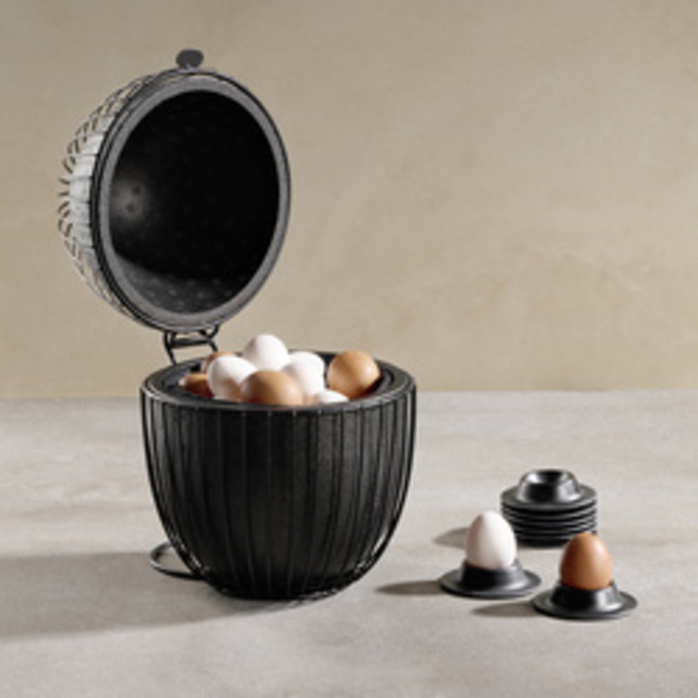 Corbeille à oeufs OVO, pour env. 35 oeufs, noir