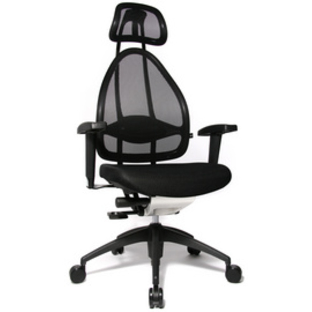 Chaise de bureau 'Open Art 2010', noir