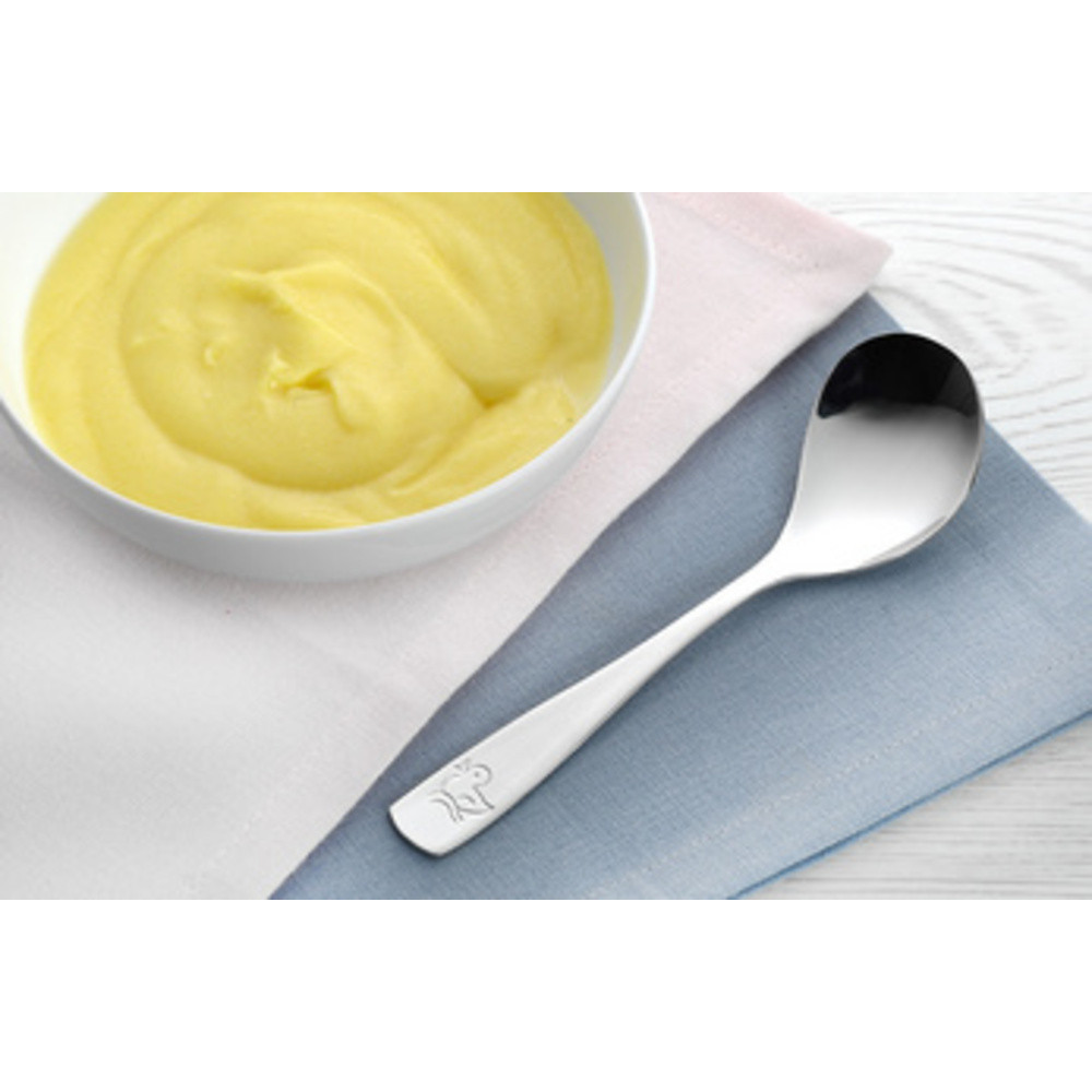 ESMEYER Cuillère pour bébé 'Animaux rigolos', inox 18/8