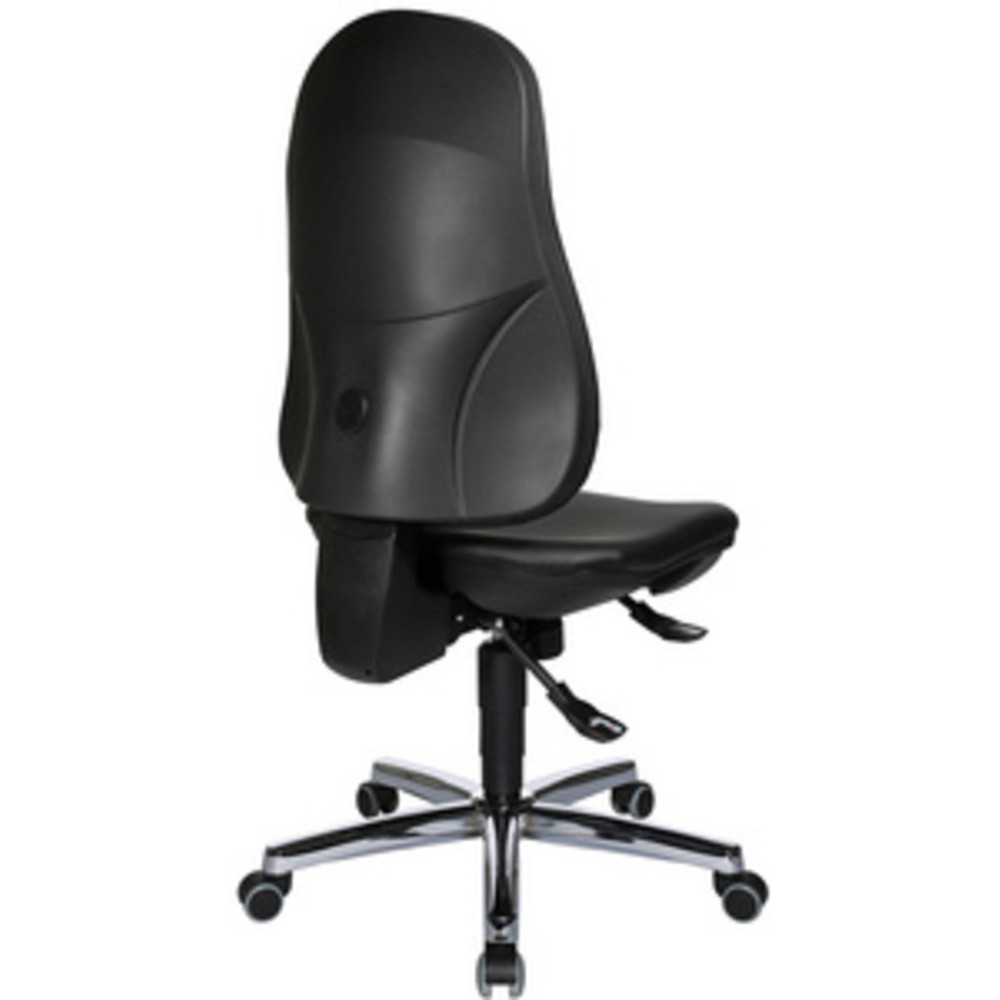 Fauteuil de bureau 'Support SY', simili-cuir, noir