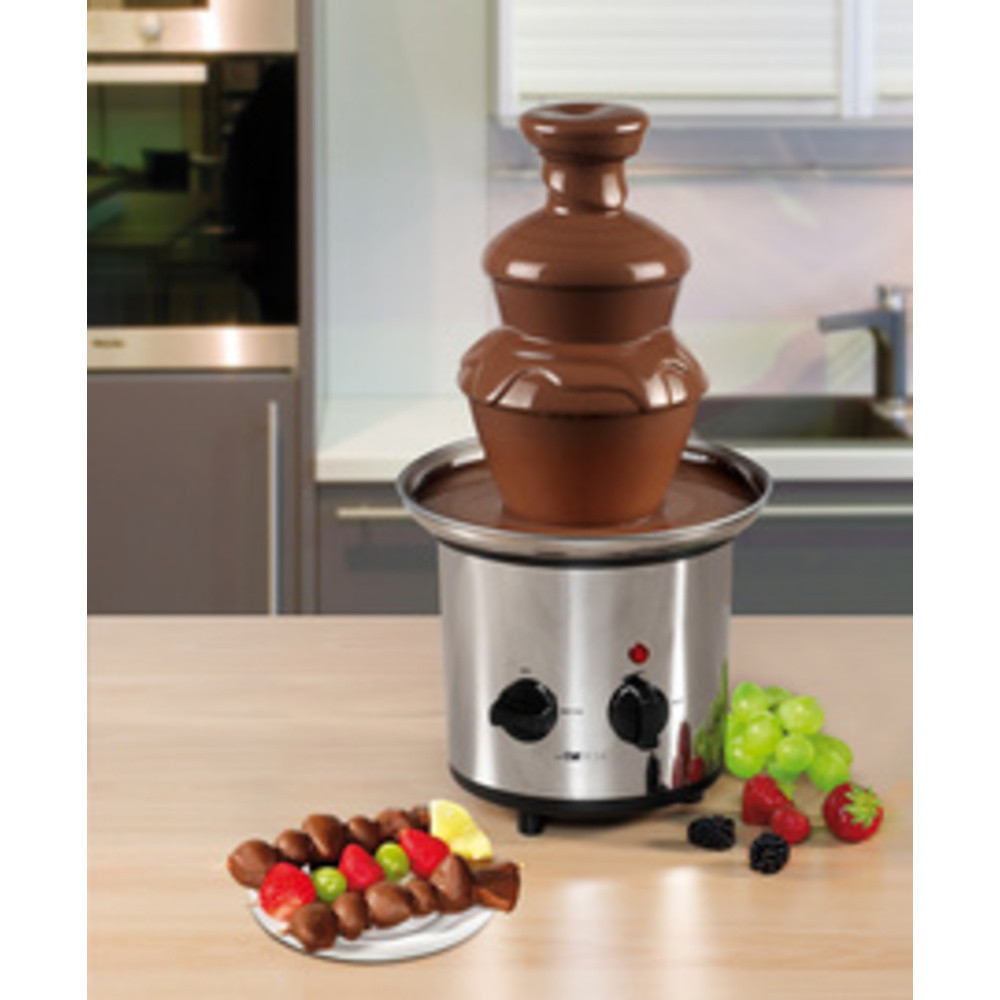 CLATRONIC Fontaine  chocolat SKB 3248, acier inoxydable