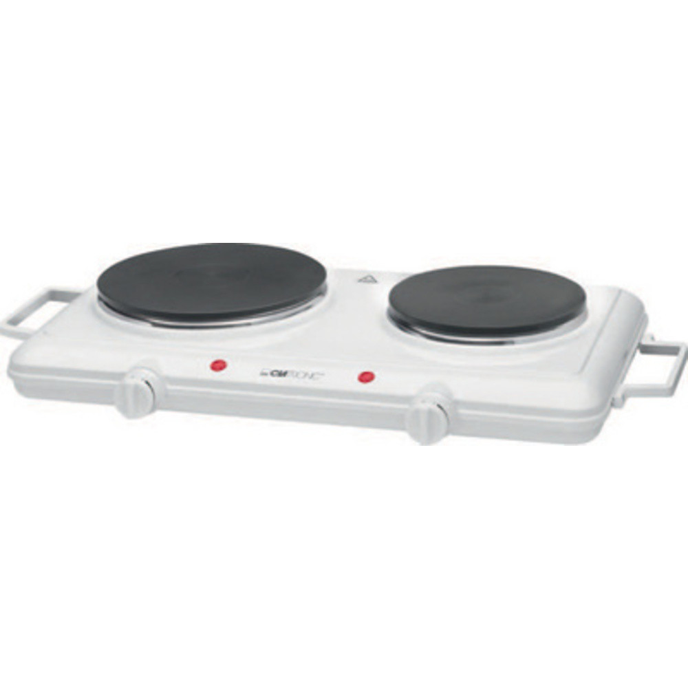 Double plaque de cuisson DKP 3583, blanc