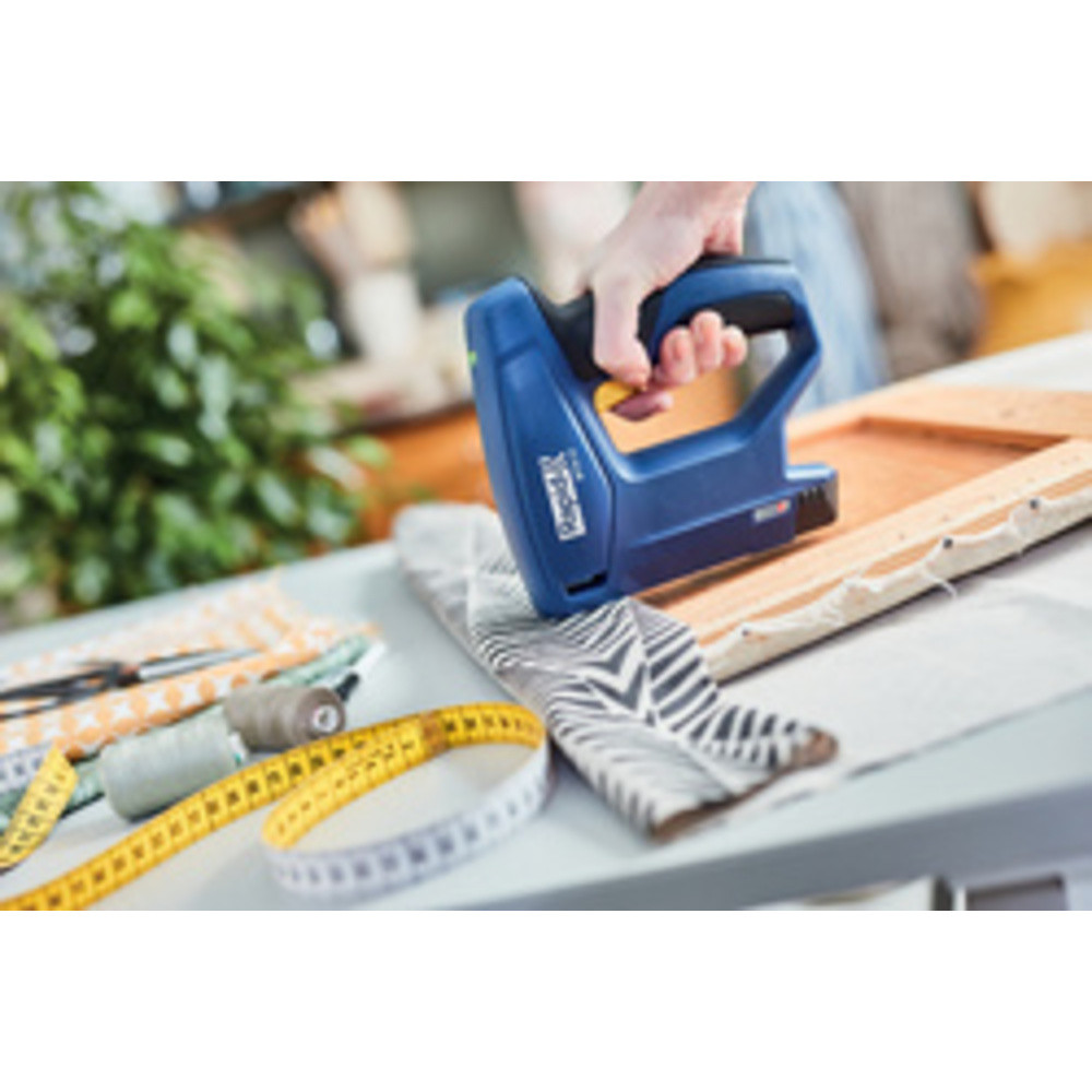 Rapid Agrafeuse électrique sans fil BTX10, bleu