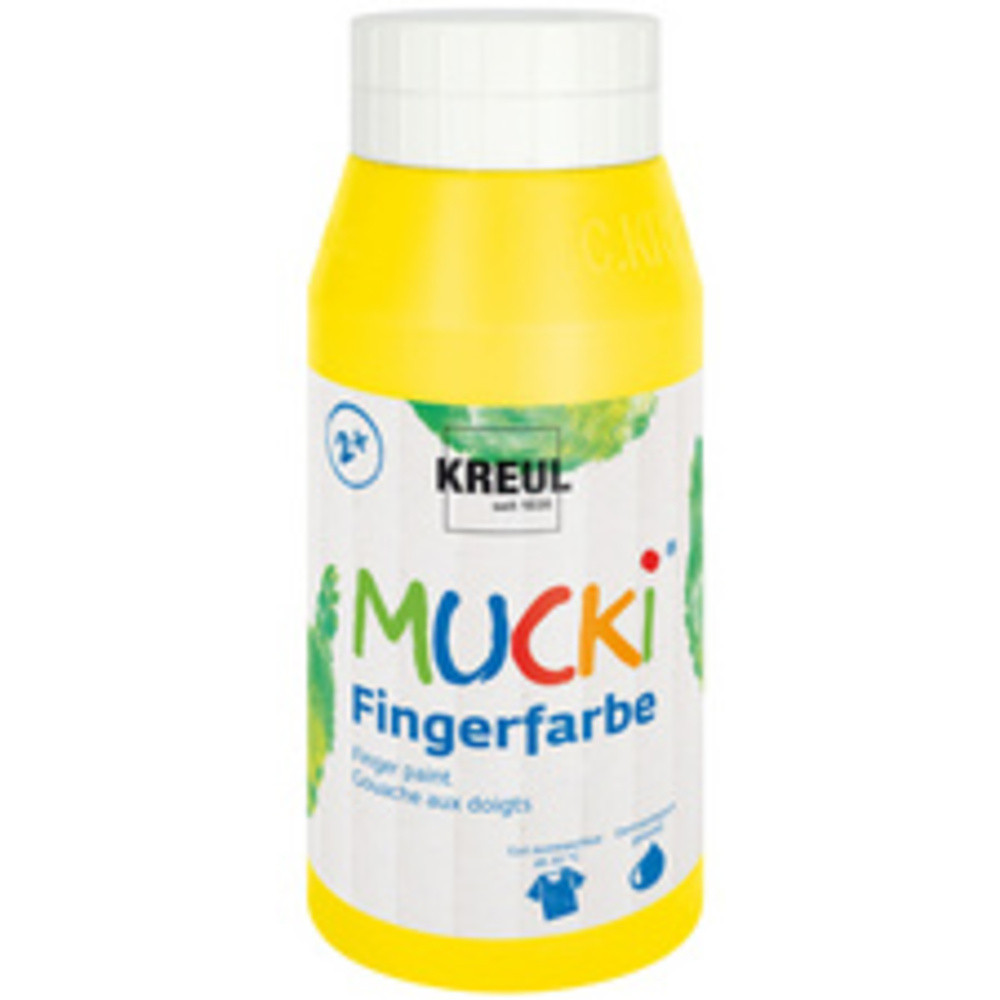 Gouache aux doigts 'MUCKI', 750 ml, rouge