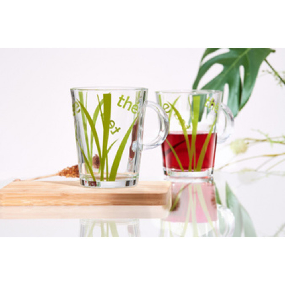 RITZENHOFF & BREKER Tasse  th en verre AVEDA, 380 ml