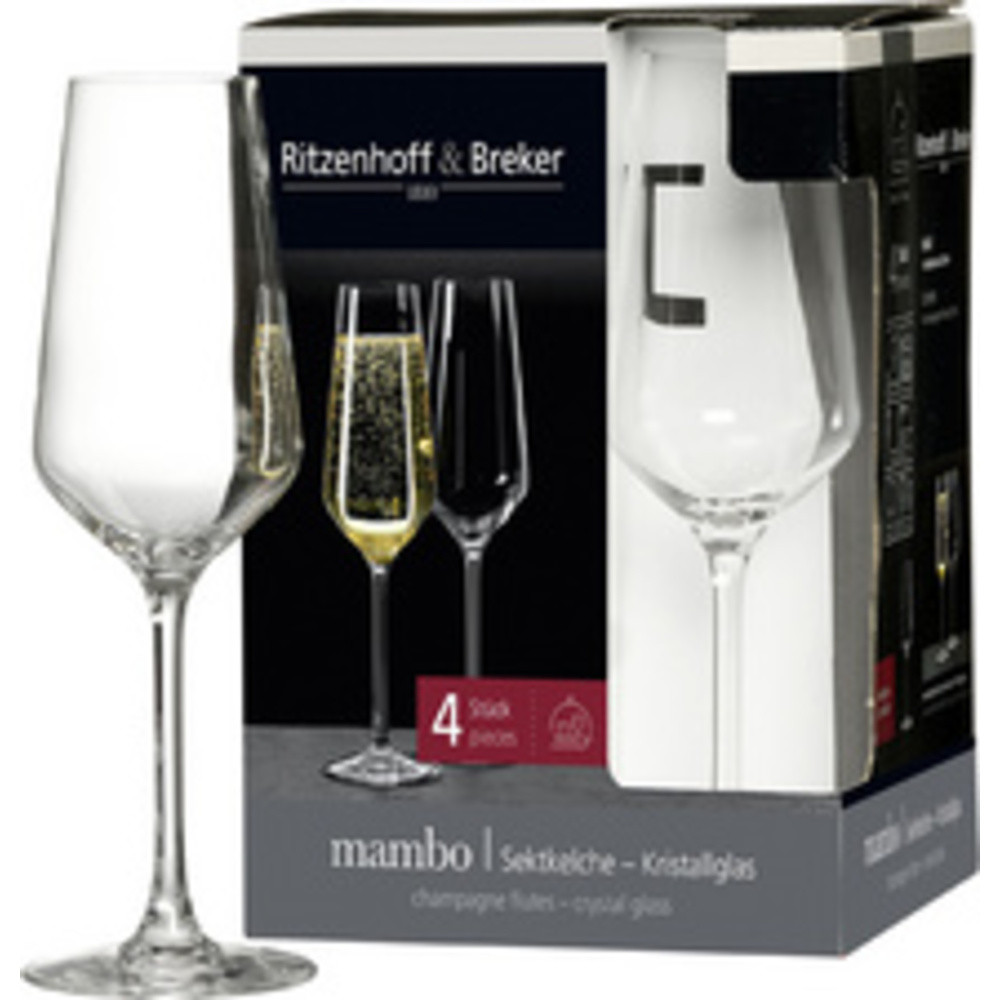 RITZENHOFF & BREKER Flûte à champagne MAMBO, 0,23 l