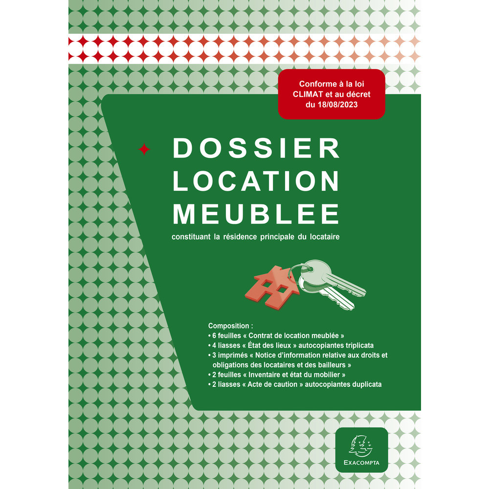 EXACOMPTA Dossier location meuble - Vert