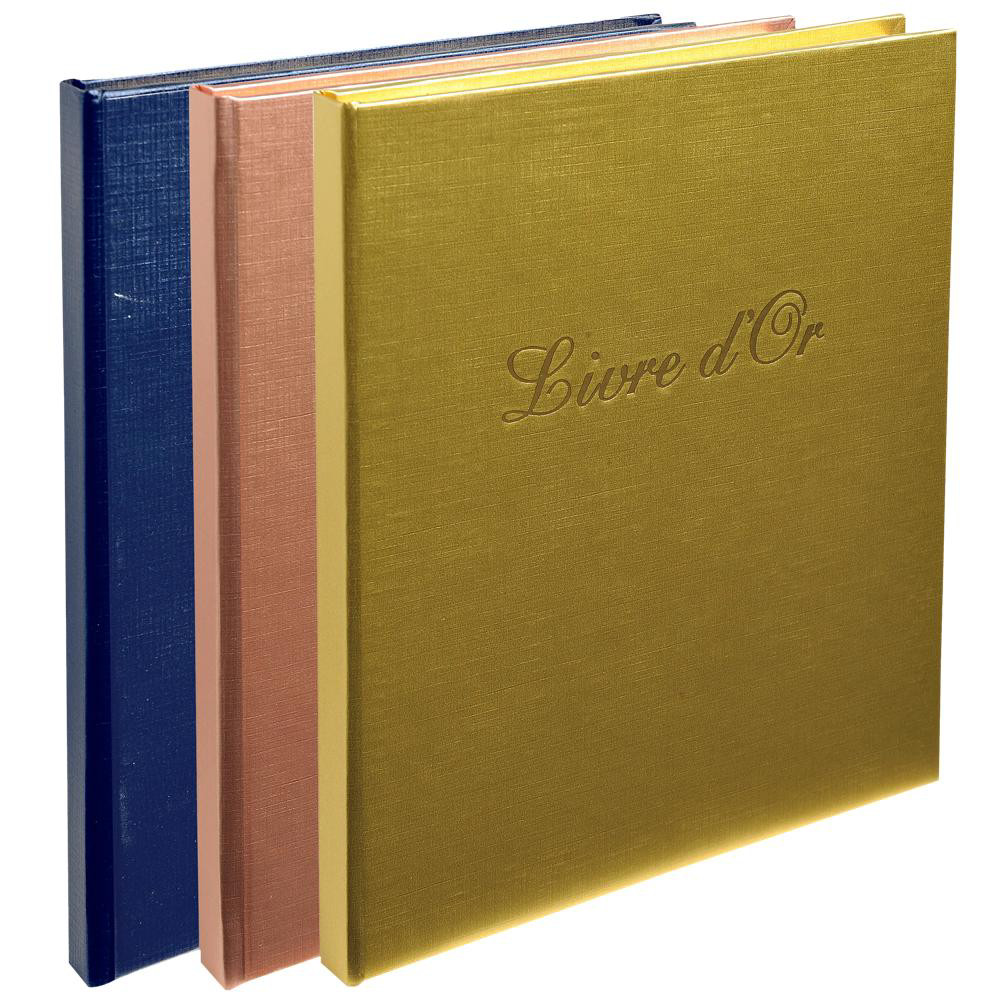 Livre d'Or Shiny 140 pages 21 x 19 cm