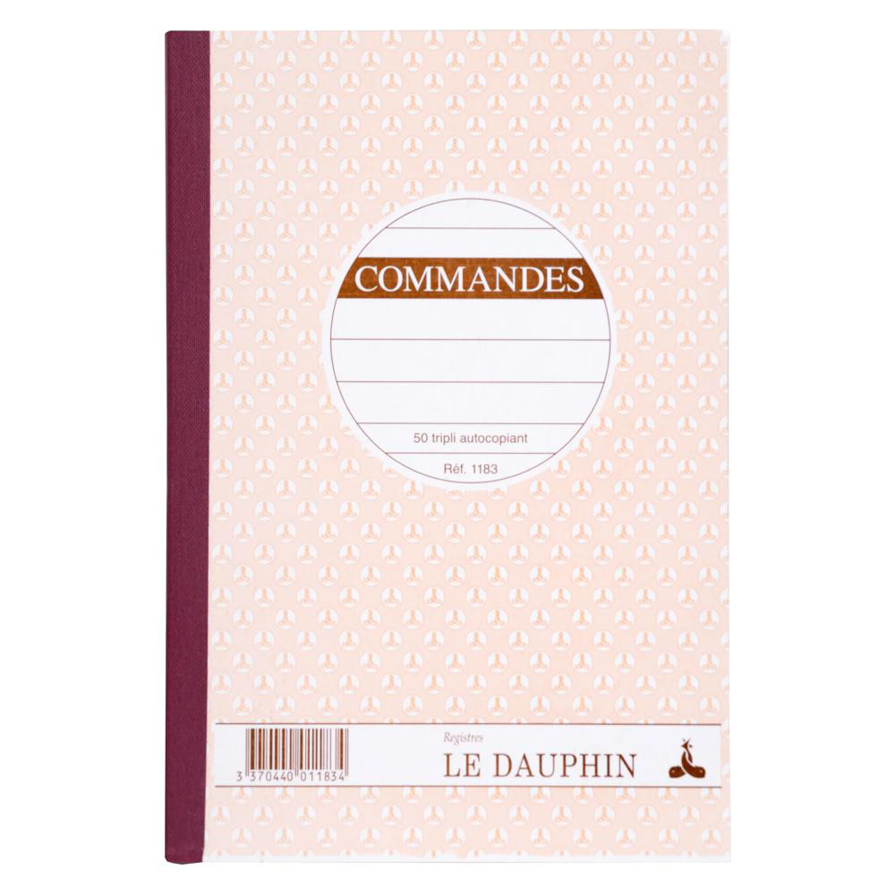 LE DAUPHIN Manifold autocopiant 210X148 Commandes 50 tripli - Avoine
