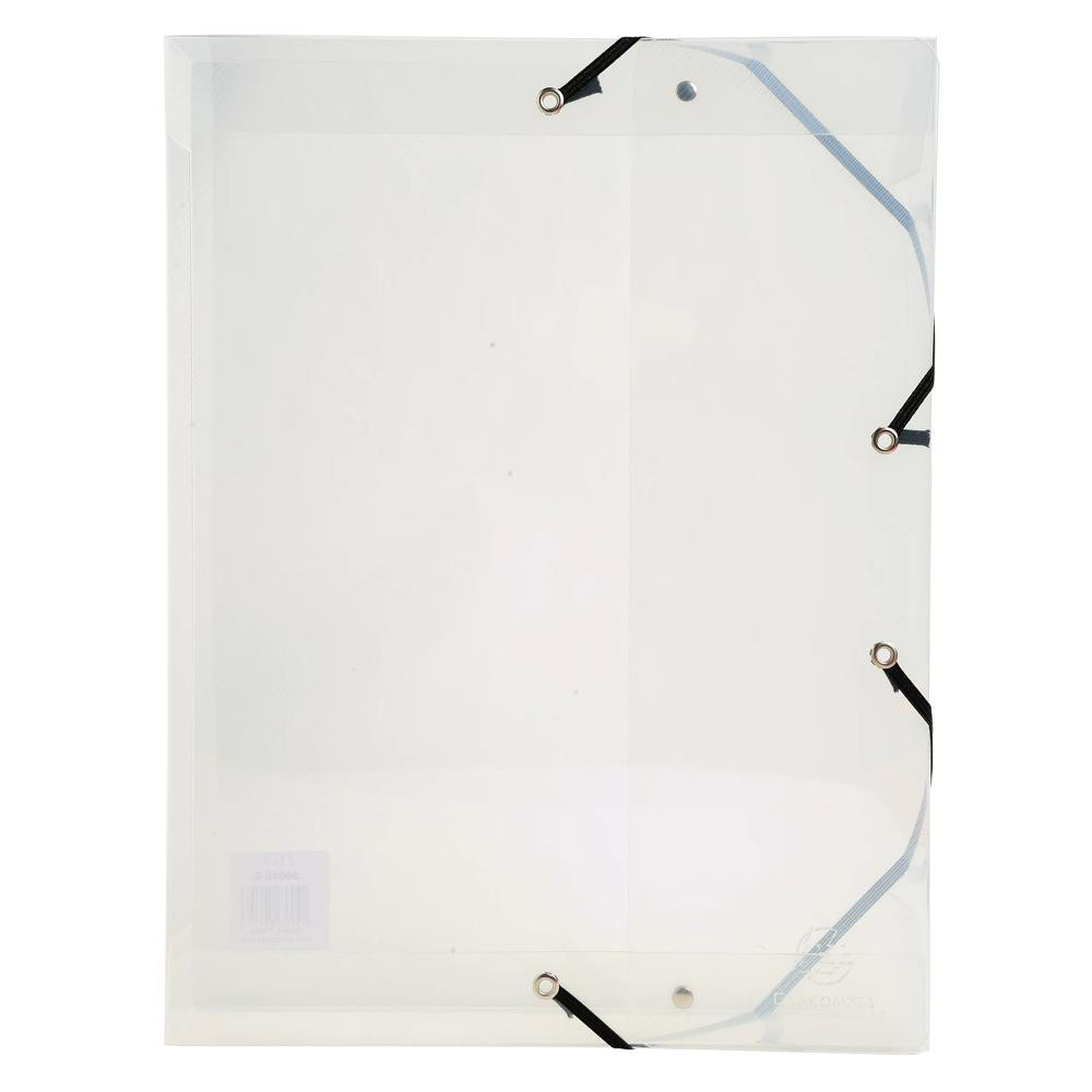 EXACOMPTA+Boite+de+classement+Exabox+Dos+60mm+Polypropylene+Crystal+-+A4+-+Cristal