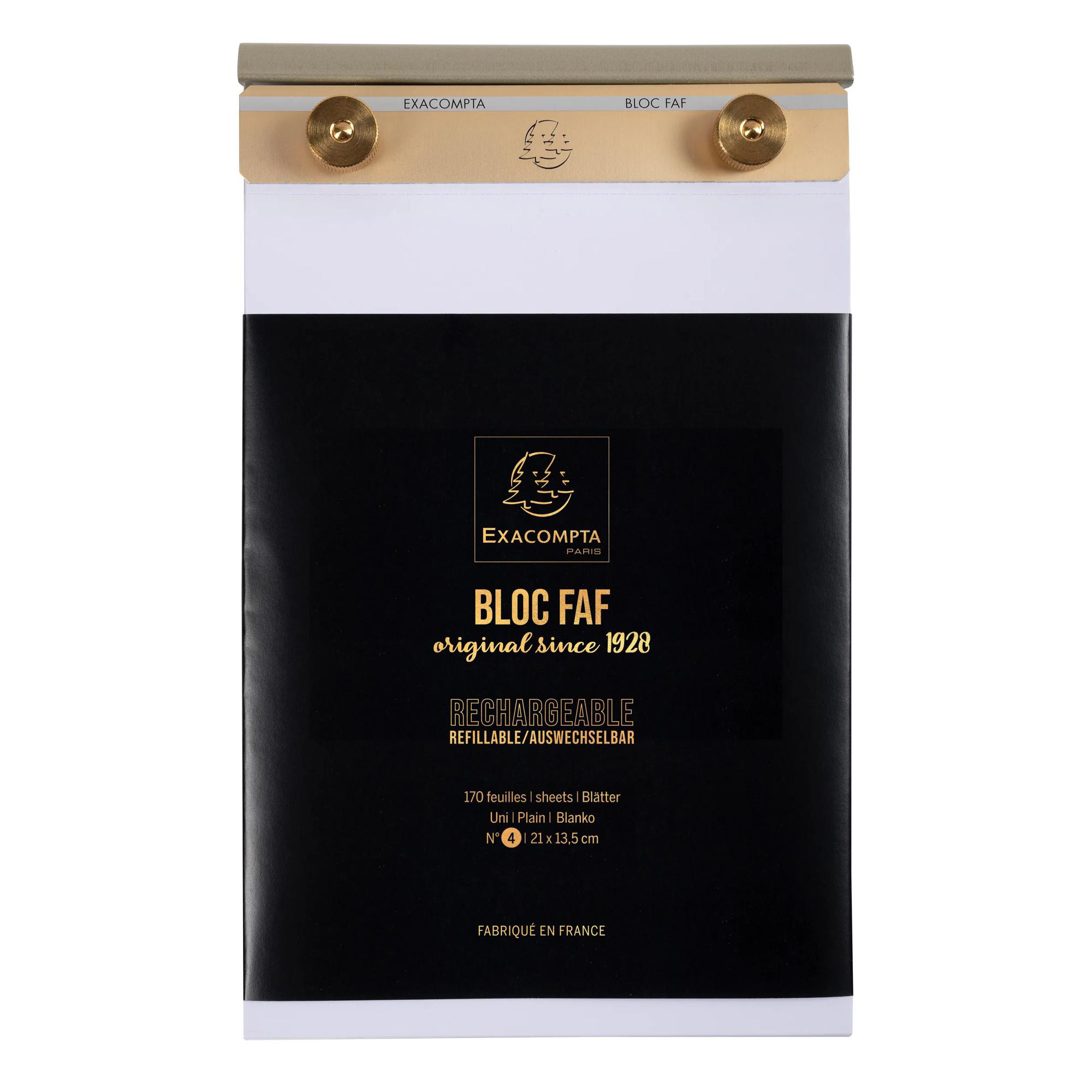 Bloc de feuilles complet N°4
