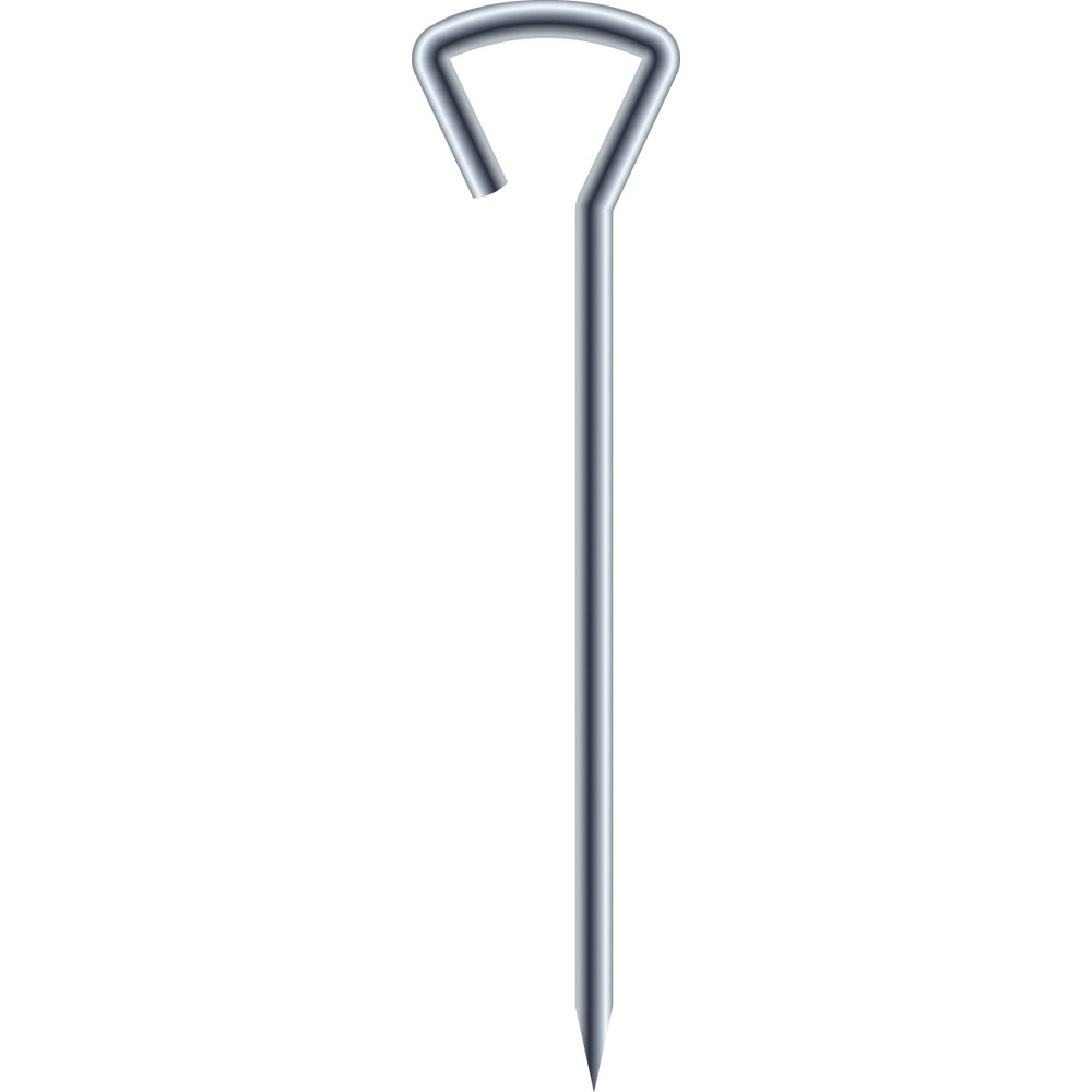 EXACOMPTA Bote de 100 pingles  tte triangulaire - Argent