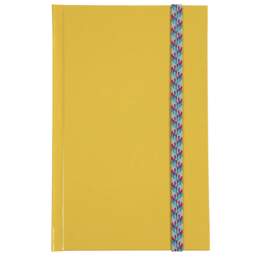 LE DAUPHIN Carnet Iderama 170x110, 192 pages lignes - Jaune