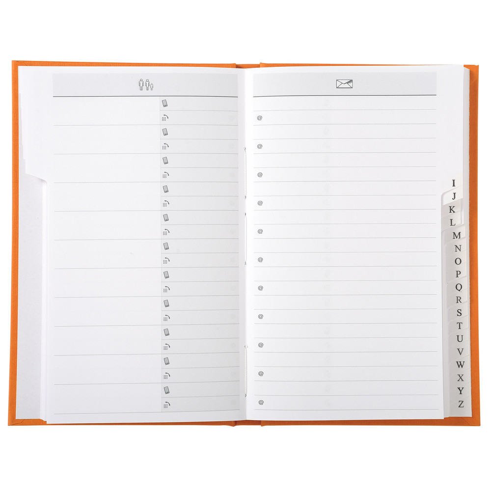 LE DAUPHIN Rpertoires 220X170 192 pages Bradel lignes - Couleurs assorties
