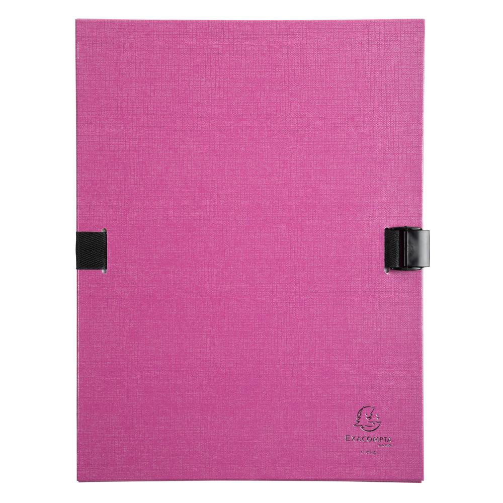 EXACOMPTA Chemise dos extensible N'clip - Violet