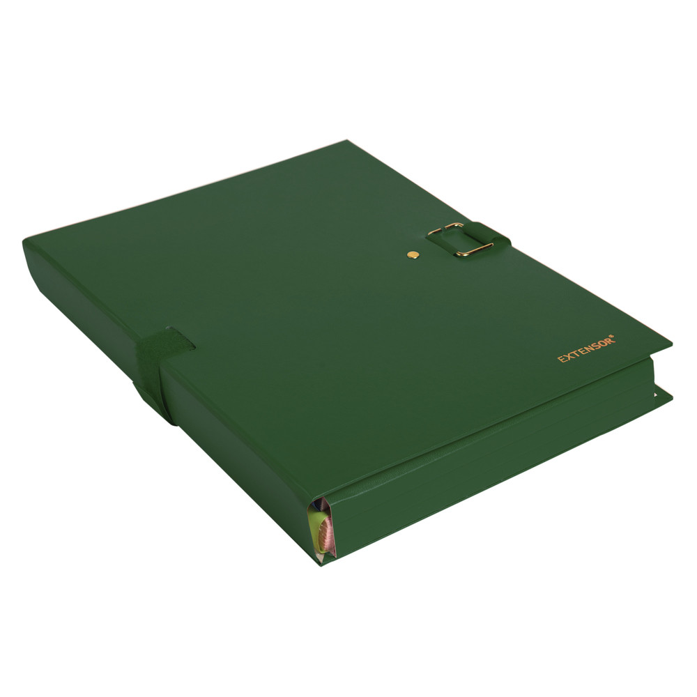 EXACOMPTA Chemise dos extensible Extensor - 24x32cm - Vert