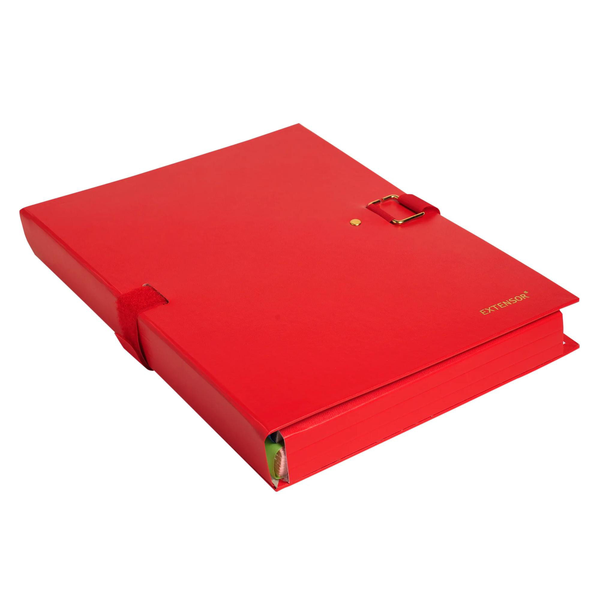 EXACOMPTA Chemise dos extensible Extensor® - 24x32cm - Rouge