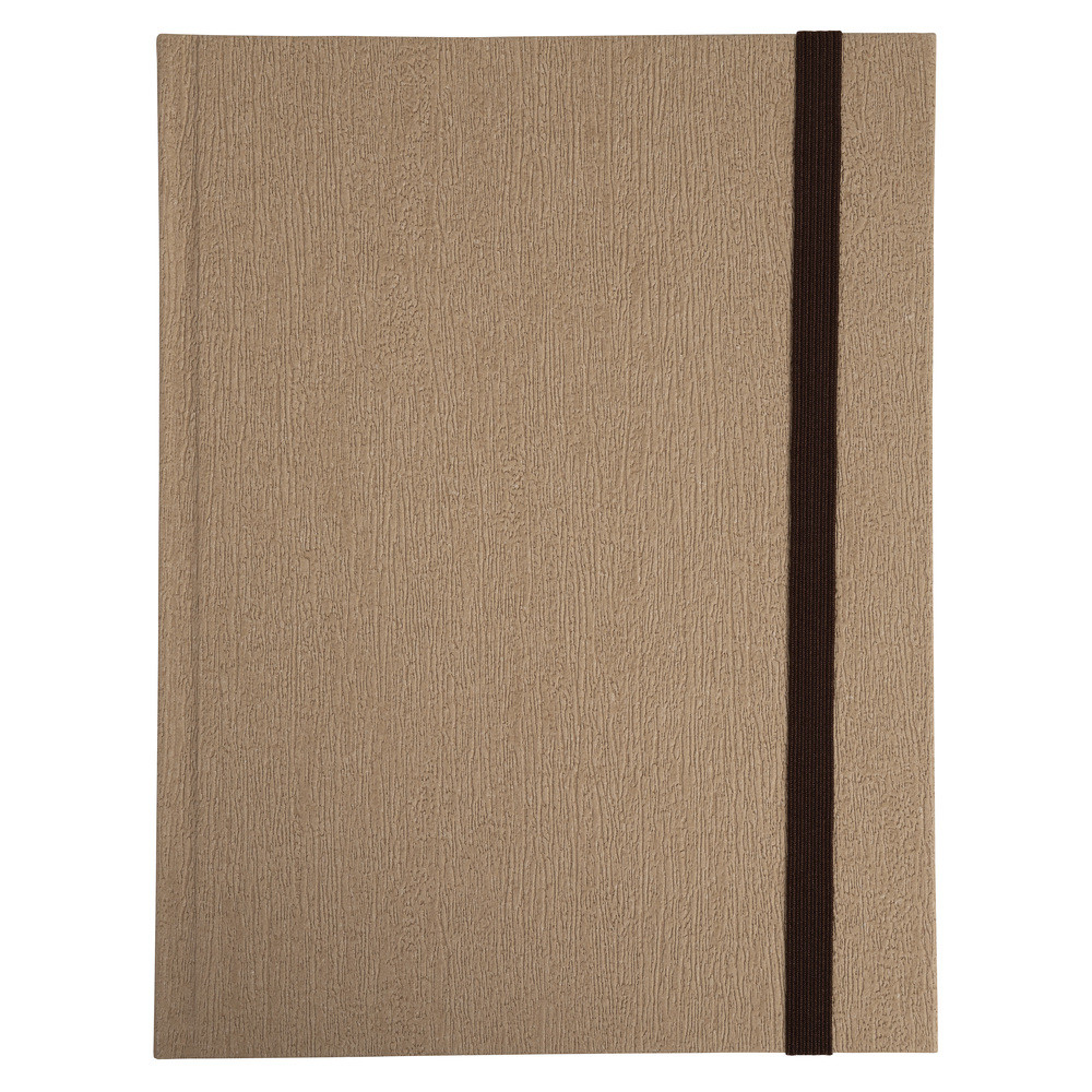 LE DAUPHIN Carnet Nature 220x170, 192 pages lignes - Marron