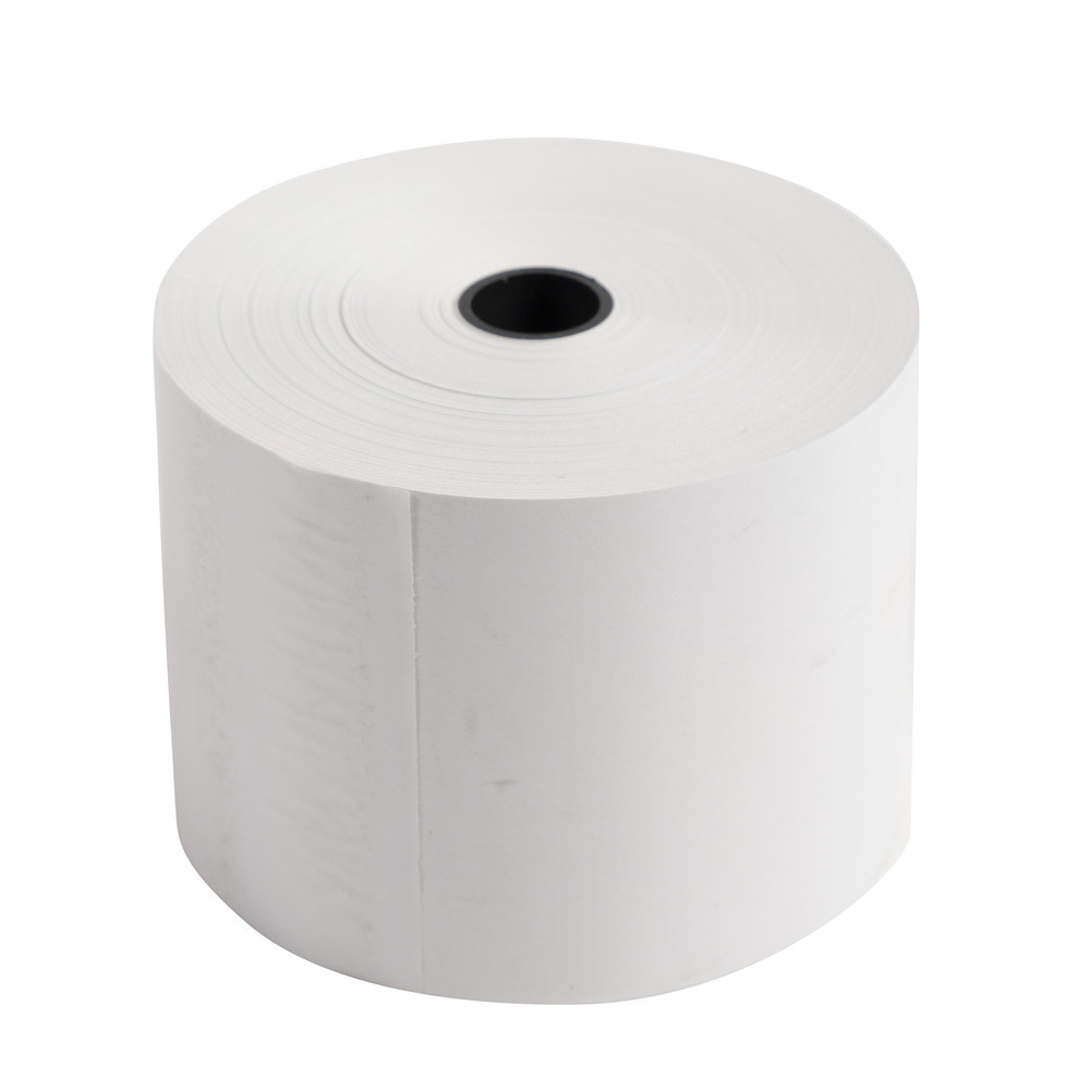 EXACOMPTA Bobine pour caisse et balance 57x80mm - 76m - 1 pli thermique 55g/m2. - Blanc