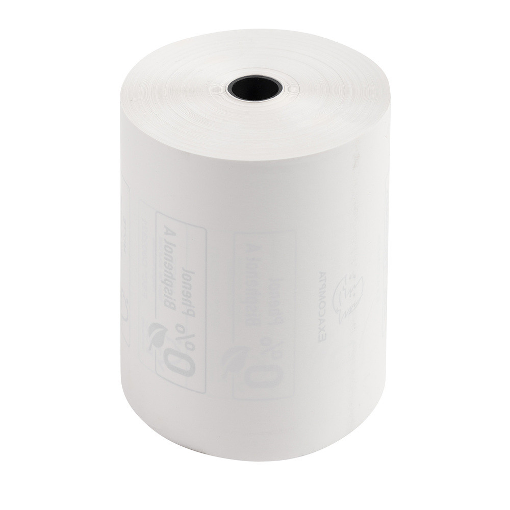 EXACOMPTA Bobine pour balance 80x56mm - 44m - 1 pli thermique 48g/m2 sans Phenol. - Blanc