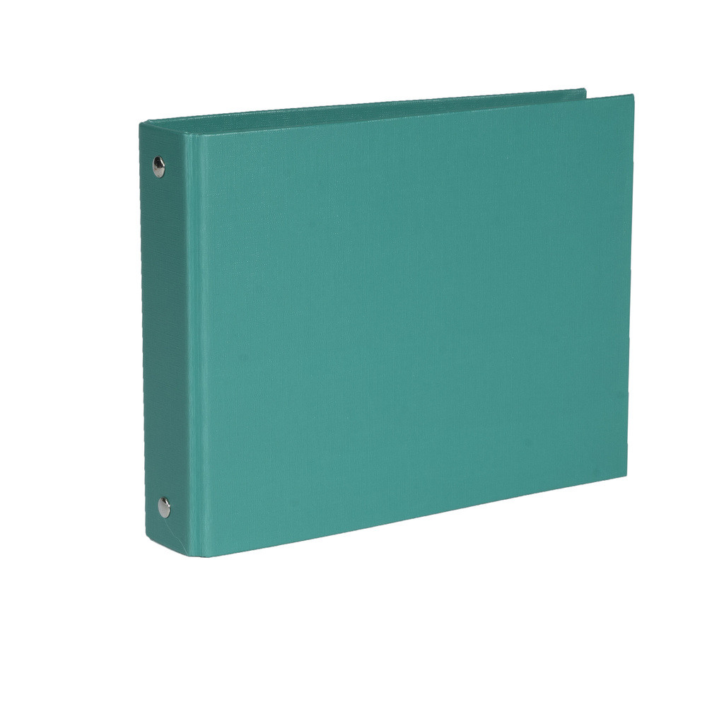 EXACOMPTA Classeur rembord polypropylne pour fiches bristol 100x150 2 anneaux 25mm - Couleurs assorties