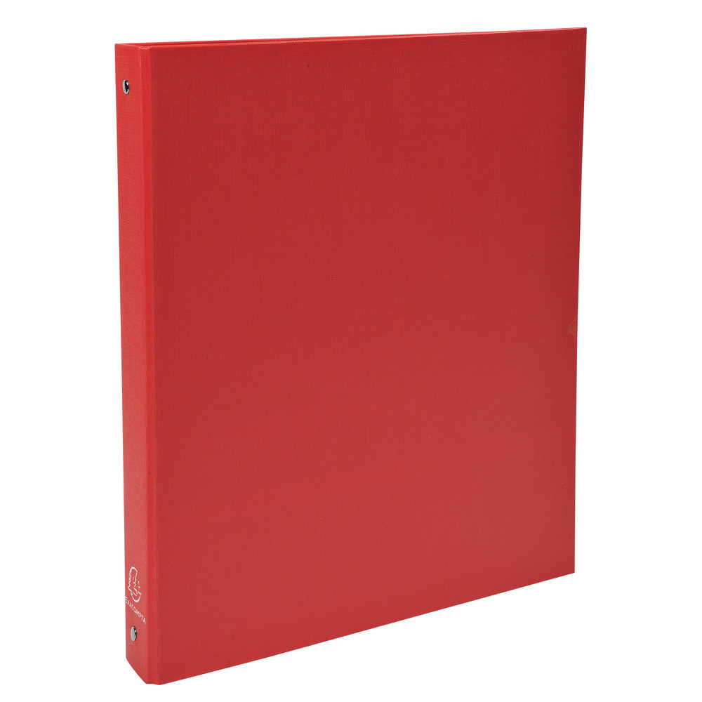 EXACOMPTA Classeur rembord polypropylne 4 anneaux 30mm - A4 - Rouge