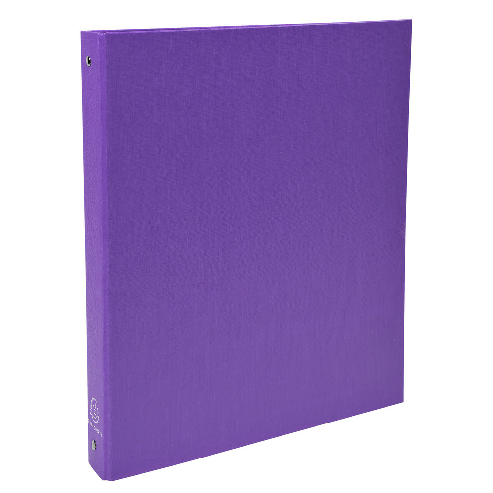 EXACOMPTA Classeur rembord polypropylne 4 anneaux 30mm - A4 - Violet