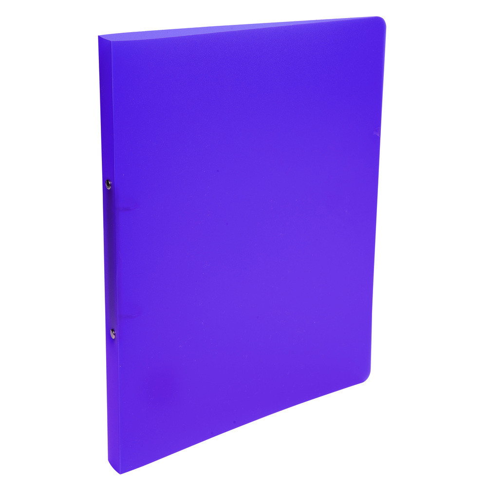 EXACOMPTA Classeur 2 anneaux 15 mm polypropylne Chromaline - A4 - Violet