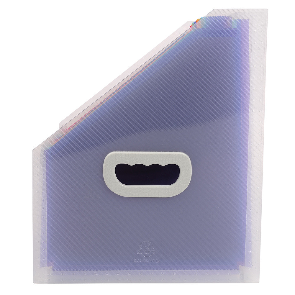 EXACOMPTA Trieur Porte-revues  12 compartiments Crystal - Cristal