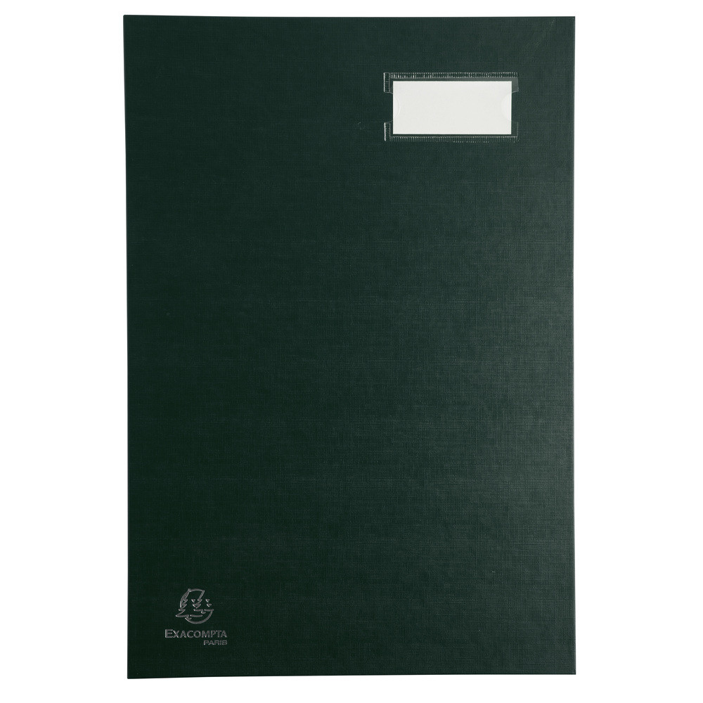 EXACOMPTA Parapheur direction dos  soufflets 24x35cm - 20 compartiments - Vert