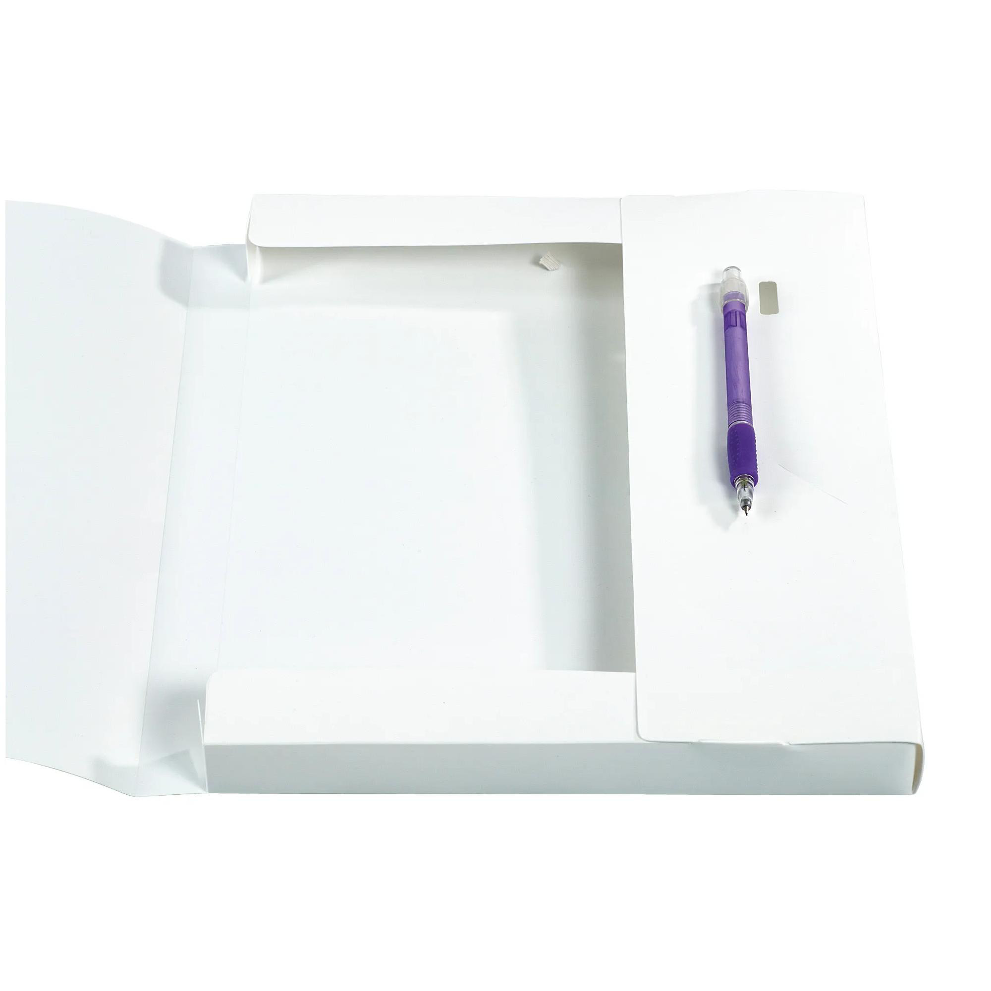 EXACOMPTA Boite de classement Dos 25mm polypropylène opaque 7/10e Krea Cover - A4 - Blanc