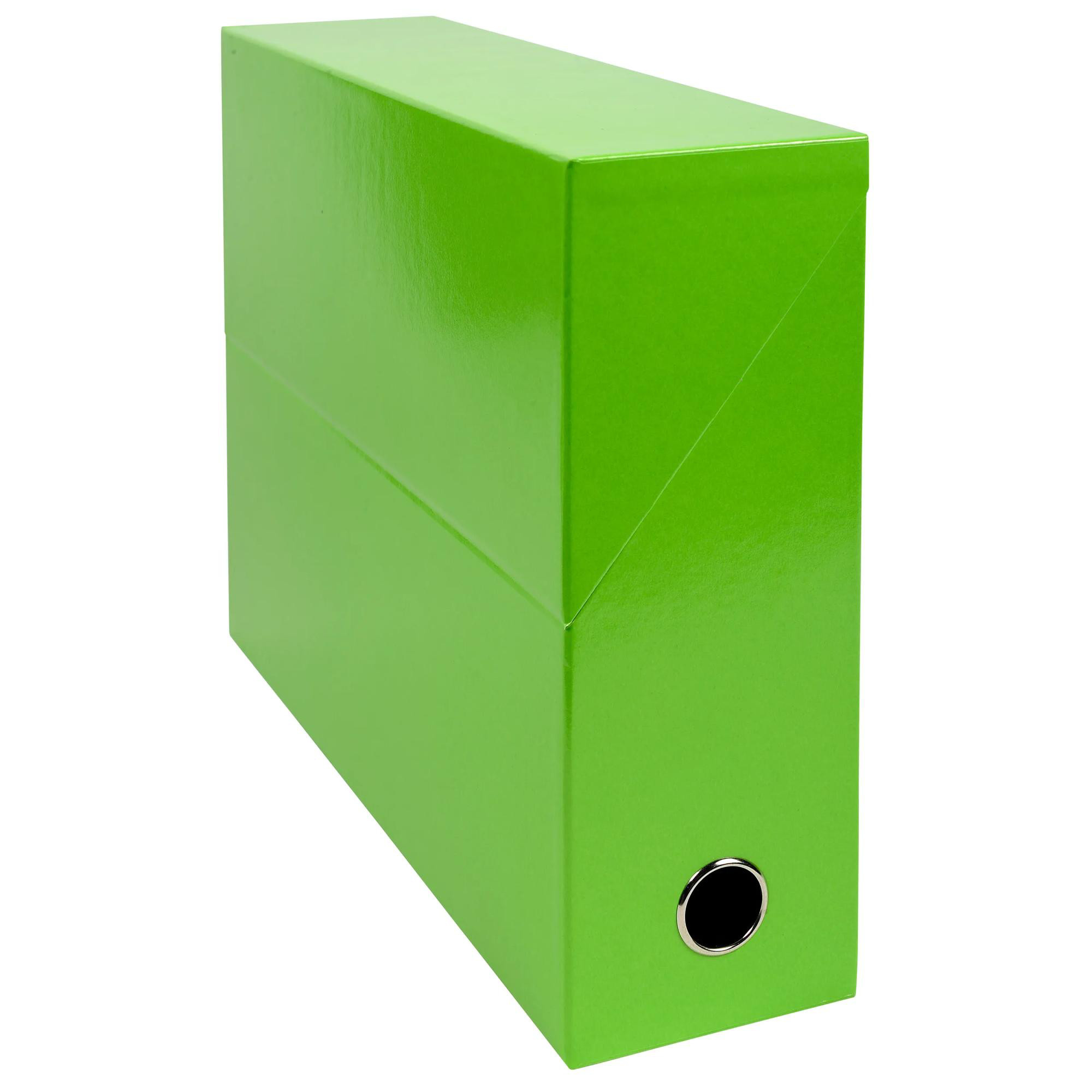 Exacompta Boite transfert dos 90mm Iderama Vert - vue 2